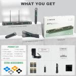 Phenyx Pro 4-Channel UHF Wireless Microphone System