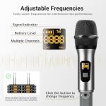 TONOR Wireless UHF Handheld Microphone System