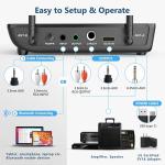 Wireless Long-Range Karaoke Microphone System