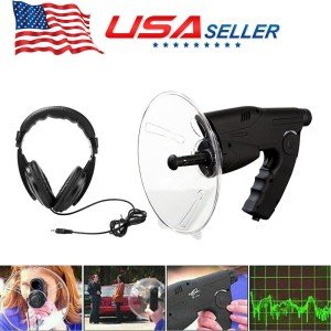 100m Parabolic Listening Amplifier Microphone Device
