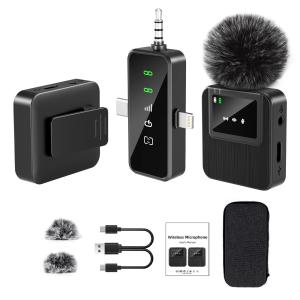 Compact 3-in-1 Microphone with 328ft Range