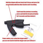 FHISD Parabolic Microphone with 8X Magnification