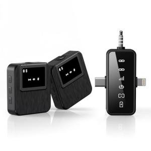 Wireless Lavalier Microphone for iPhone and Android