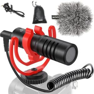 Movo VXR10 Universal Shotgun Microphone for Cameras
