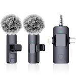 Versatile 3-in-1 Wireless Microphone for Recording