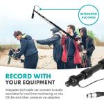 Movo Shotgun Mic with Boom Pole Kit