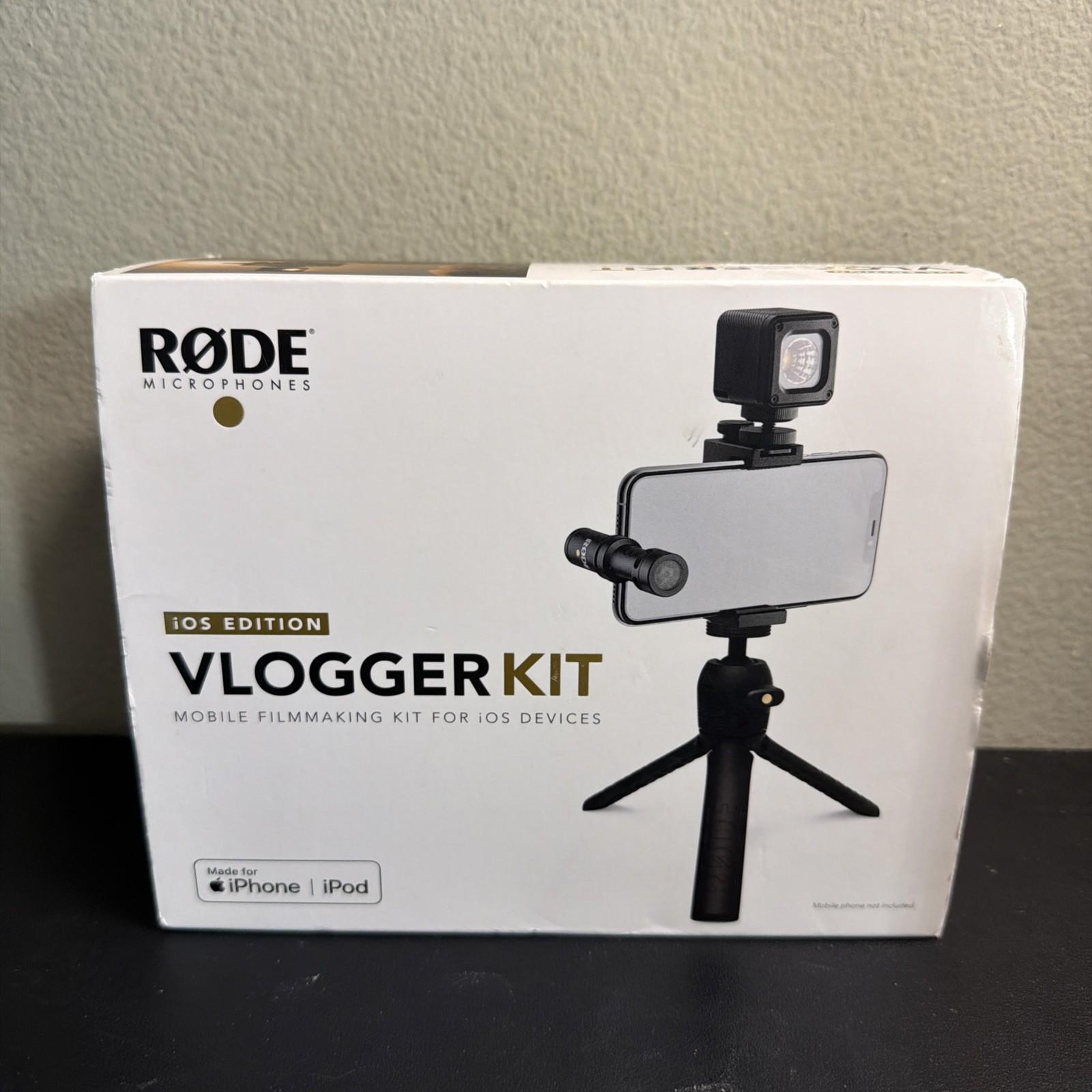 NEW RODE VLOGGER KIT IOS EDITION MOBILE FILMMAKING KIT FOR (iPhone & iPod)