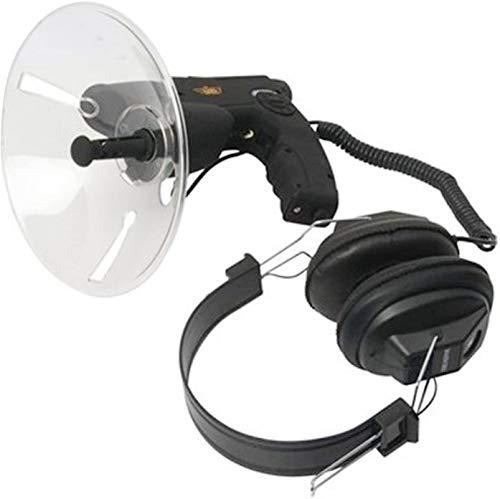 Parabolic Microphone Listening Kit - Long Range Listening Device with 8X Monocular Telescope and Parabolic Dish for Bird Sound Capture and Observation