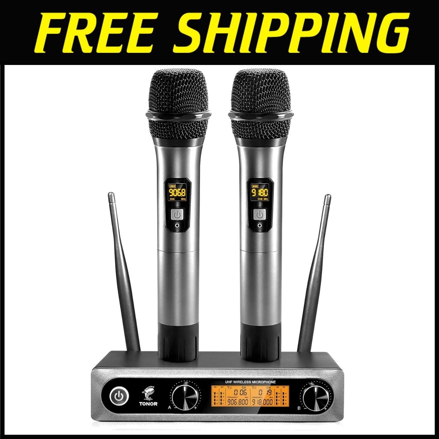 UHF Wireless Microphone with Long Range Signal