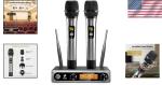 UHF Wireless Microphone with Long Range Signal