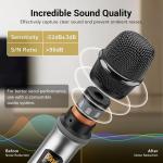 UHF Wireless Microphone with Long Range Signal