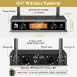 UHF Wireless Microphone with Long Range Signal