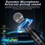 Dual UHF Wireless Microphone System with Long Range