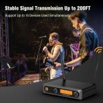 RGB Parabolic Microphone with Music Sync and Timer