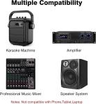 RGB Parabolic Microphone with Music Sync and Timer