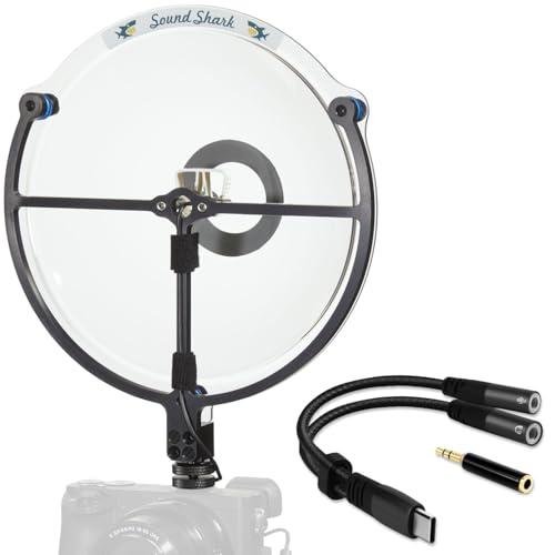 SOUND SHARK Parabolic Microphone Bundle for Recording