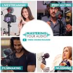 Movo VXR10 Universal Shotgun Microphone for Cameras