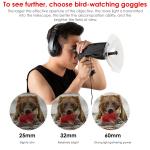 328ft Parabolic Sound Amplifier Microphone for Listening