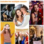 Dual UHF Wireless Microphone System with 200ft Range