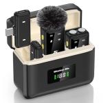 Wireless Dual Microphone for iPhone and Android