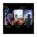 Long Range Dual Wireless Microphone System Set