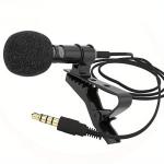 High-Sensitivity Long-Range Clip-On Lavalier Microphone