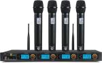 Proreck MX44 Long-Range 4-Channel Wireless Mic System
