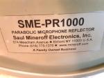 SAUL MINEROFF PARABOLIC MICROPHONE REFLECTOR SME-PR1000