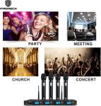 Proreck MX44 Long-Range 4-Channel Wireless Mic System