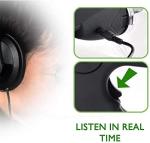 Bionic Parabolic Microphone for Long Distance Listening