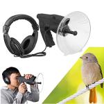 Bionic Parabolic Microphone for Long Distance Listening