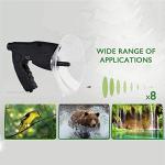 Bionic Parabolic Microphone for Long Distance Listening