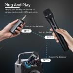 Wireless Karaoke Microphone with 500ft Range