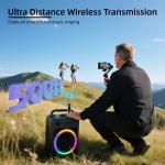 Wireless Karaoke Microphone with 500ft Range