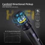 Wireless Karaoke Microphone with 500ft Range