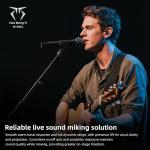 Wireless Dual Channel Microphone System with 400ft Range