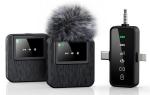 Mini 3-in-1 Microphone for iPhone, Android, Camera