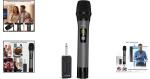 Rechargeable Long-Range Wireless Dynamic Microphone