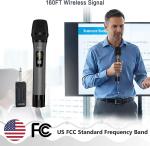 Rechargeable Long-Range Wireless Dynamic Microphone