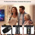 Rechargeable Long-Range Wireless Dynamic Microphone