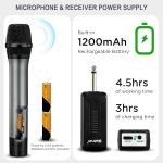 Rechargeable Long-Range Wireless Dynamic Microphone