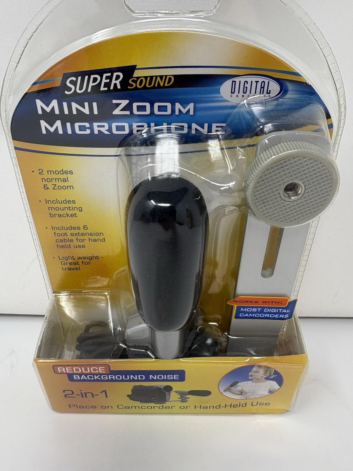 Sakar Mini Zoom Mic with Long Range Sound