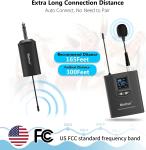Wireless 3-in-1 Long Range Microphone System