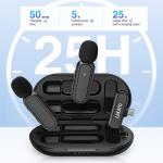 Wireless Lavalier Microphones for Android - 75ft Range