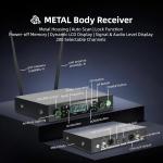 Wireless Microphone System with 500ft Range