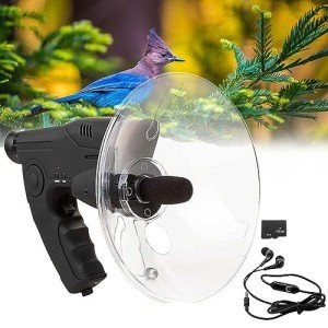LVMMO Parabolic Microphone for Long-Distance Listening