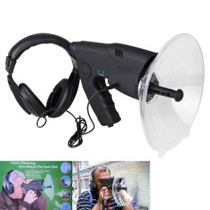 328FT Parabolic Microphone with 8X Sound Amplification