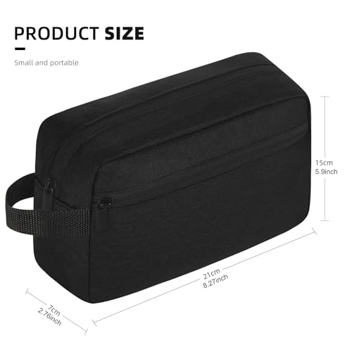 Icramsy Hanging Travel Toiletry Bag - Black