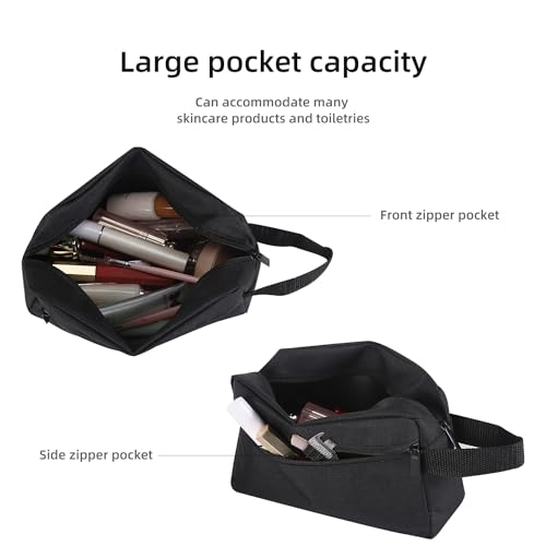 Icramsy Hanging Travel Toiletry Bag - Black