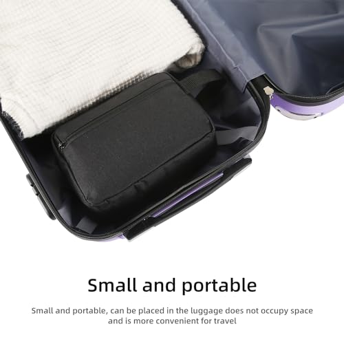 Icramsy Hanging Travel Toiletry Bag - Black